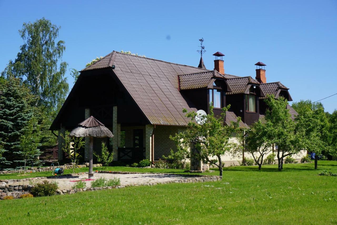 Hunting House Ezerkrasti Villa Lapmežciems Kültér fotó